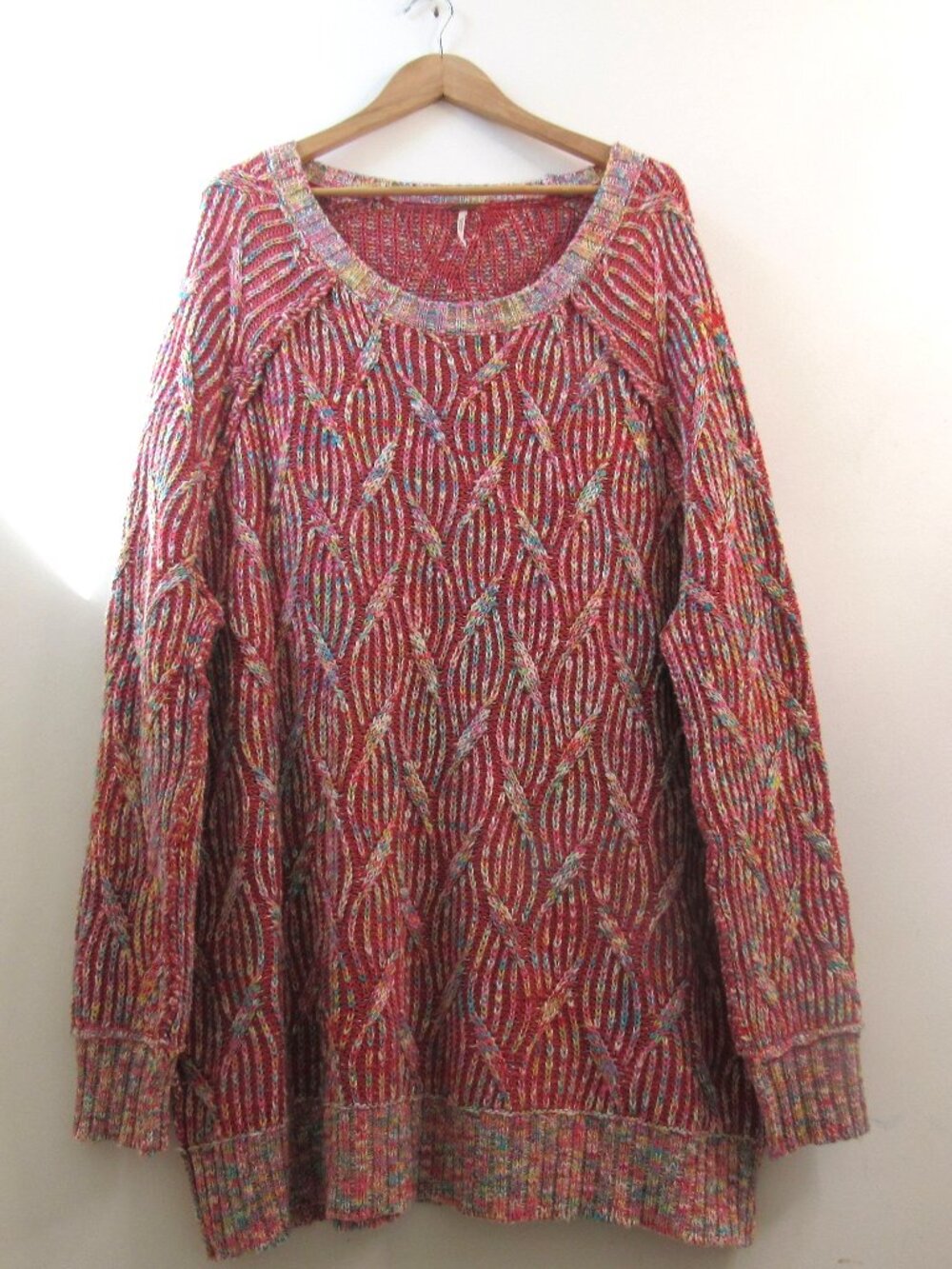 Free People Cable Stitch Tunic Sweater
